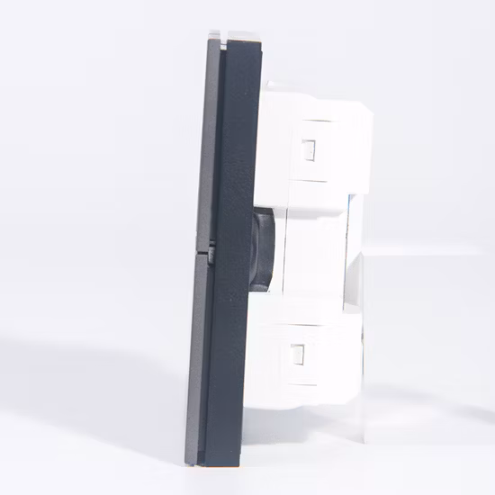 Système d'automatisation Knx, maison intelligente, hôtel, interrupteur mural intelligent à 8 boutons poussoirs