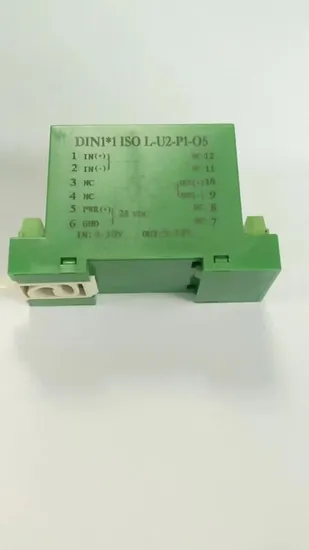 Rail DIN 3 000 V CC Isolation 2