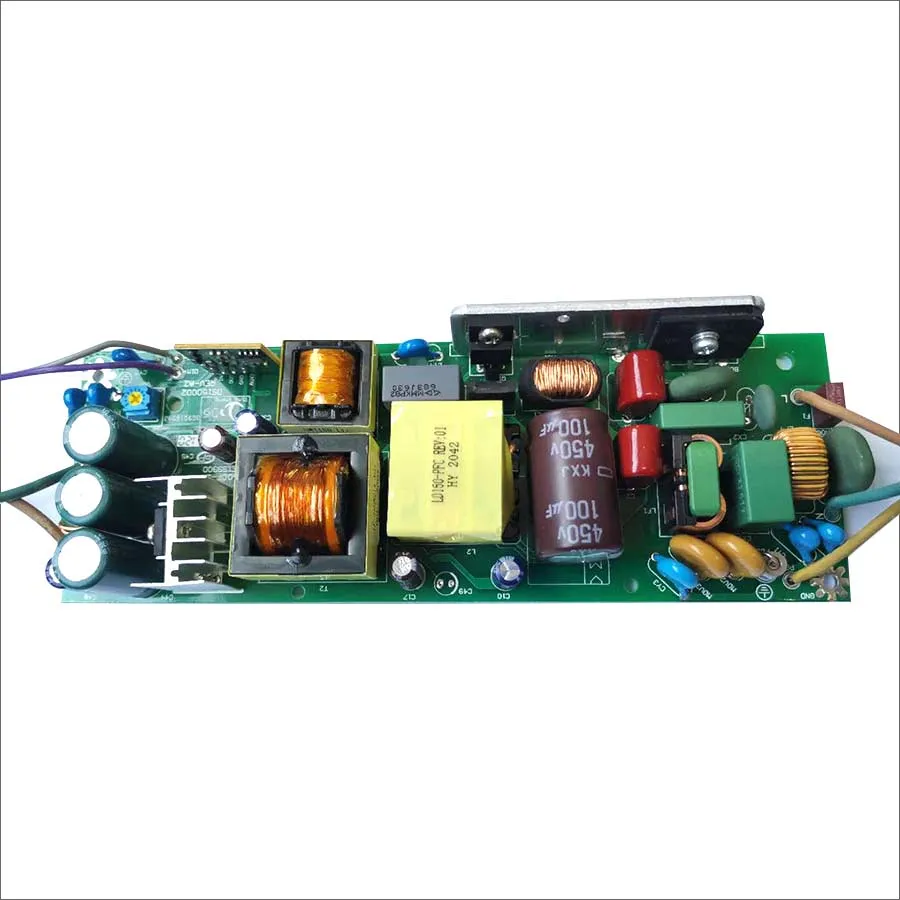 Driver LED 60W 1300mA Efficacité 90% Faible ondulation avec PF>0,95 pour module de carte LED Quantum